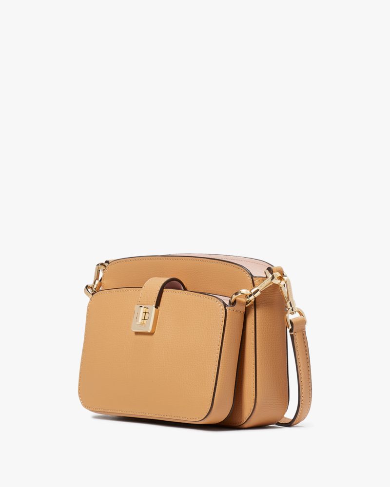 Kate Spade,Phoebe Crossbody Duo,Lining Leather,Crossbody,No Embellishment,Lined,Casual,Brown