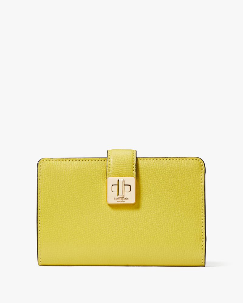 Kate Spade,Phoebe Medium Wallet,Lime Slice