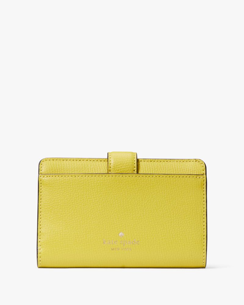 Kate Spade,フィービー ターンロック ミディアム ウォレット,財布小物,ライムスライス