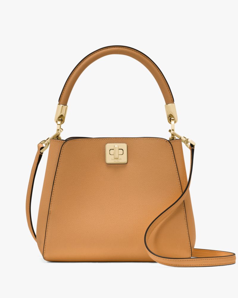 Kate Spade,Phoebe Small Top Handle Satchel,Lining Leather,Satchel,No Embellishment,Lined,Casual,