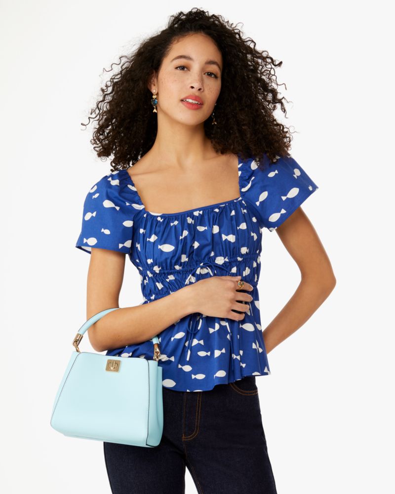 Kate Spade,Phoebe Top Handle Satchel,Perfect Pool