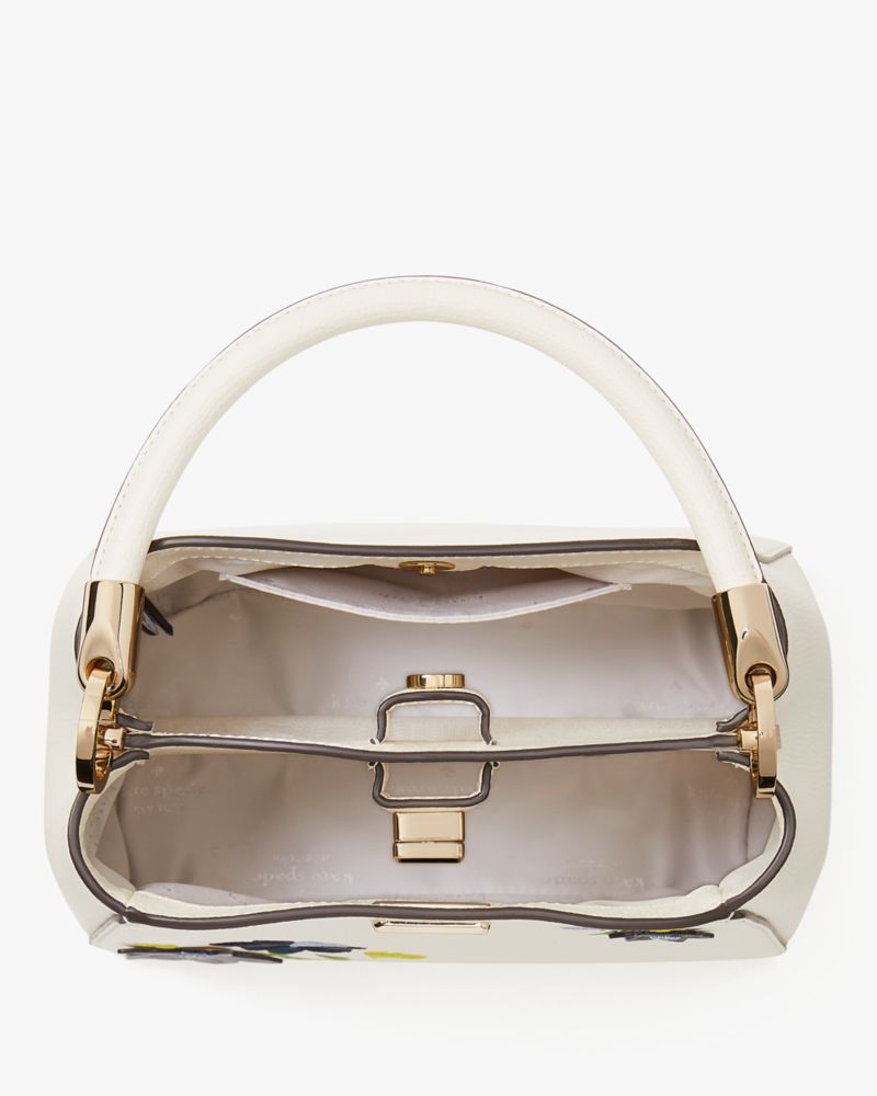 Kate Spade,Phoebe Floral Applique Top Handle Satchel,