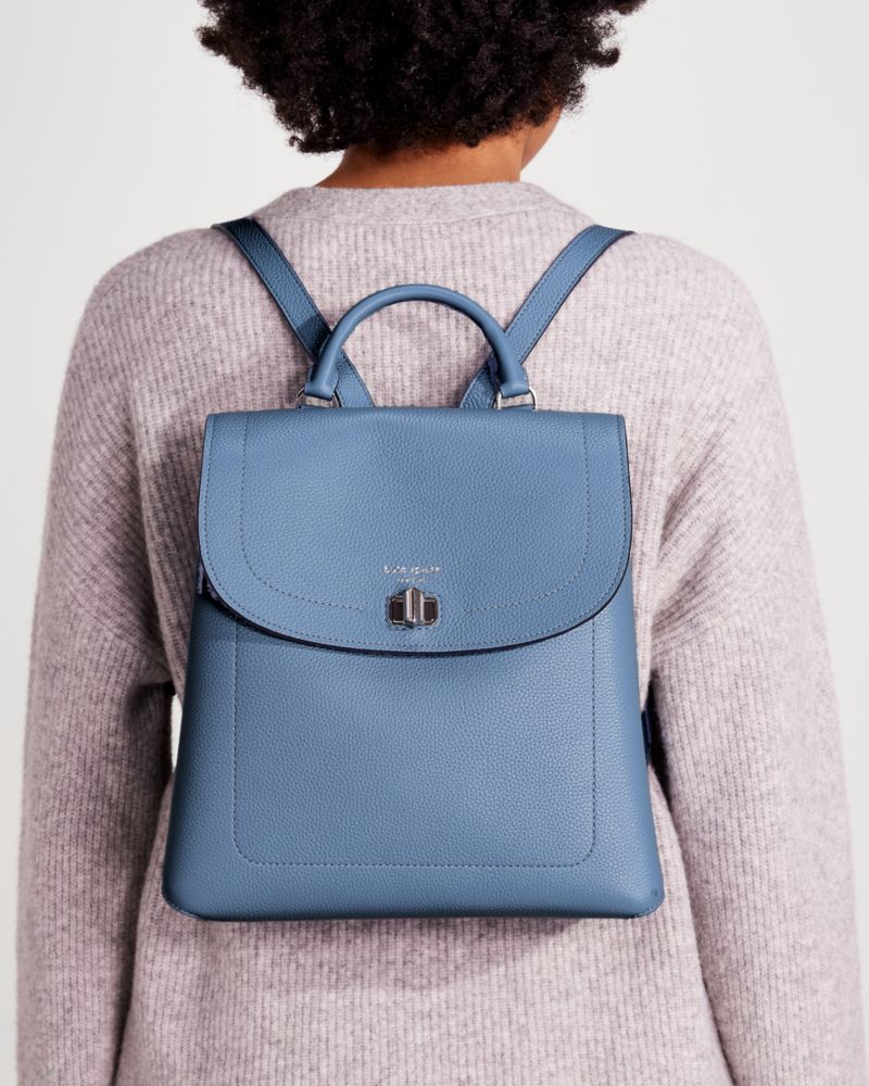 Kate Spade,Essential Medium Backpack,Manta Blue