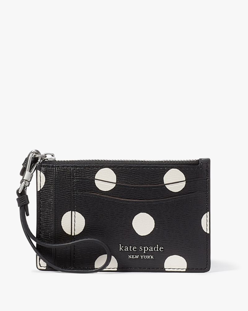 Morgan Sunshine Dot Card Case Wristlet