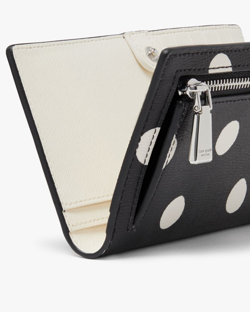 Morgan Sunshine Dot Slim Bifold Wallet