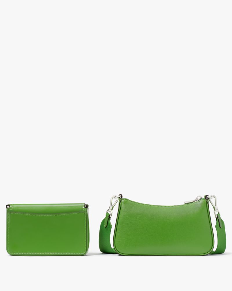 Double Up Patent Leather Crossbody