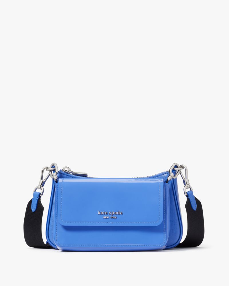 Double Up Patent Leather Crossbody