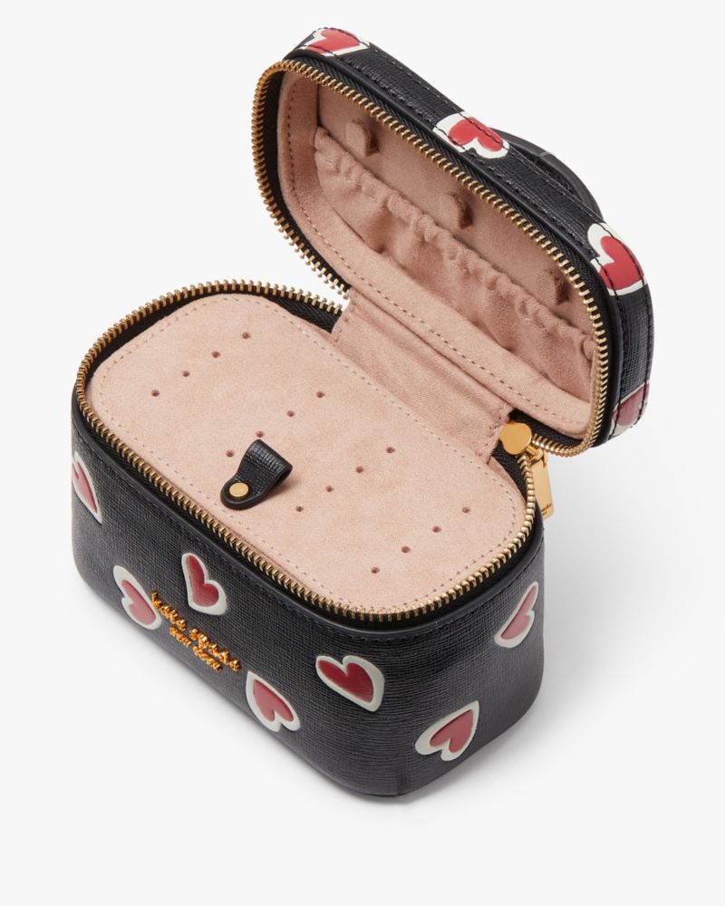 Morgan Stencil Hearts Jewelry Case | Kate Spade New York