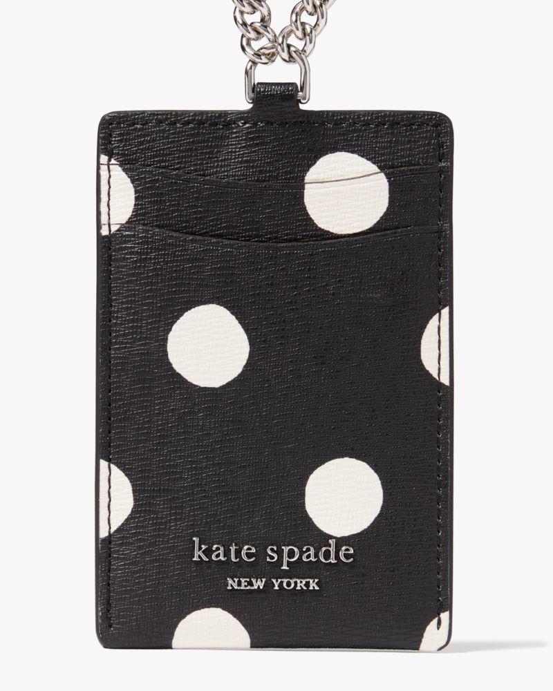 Kate Spade,Morgan Sunshine Dot Lanyard,Black Multi