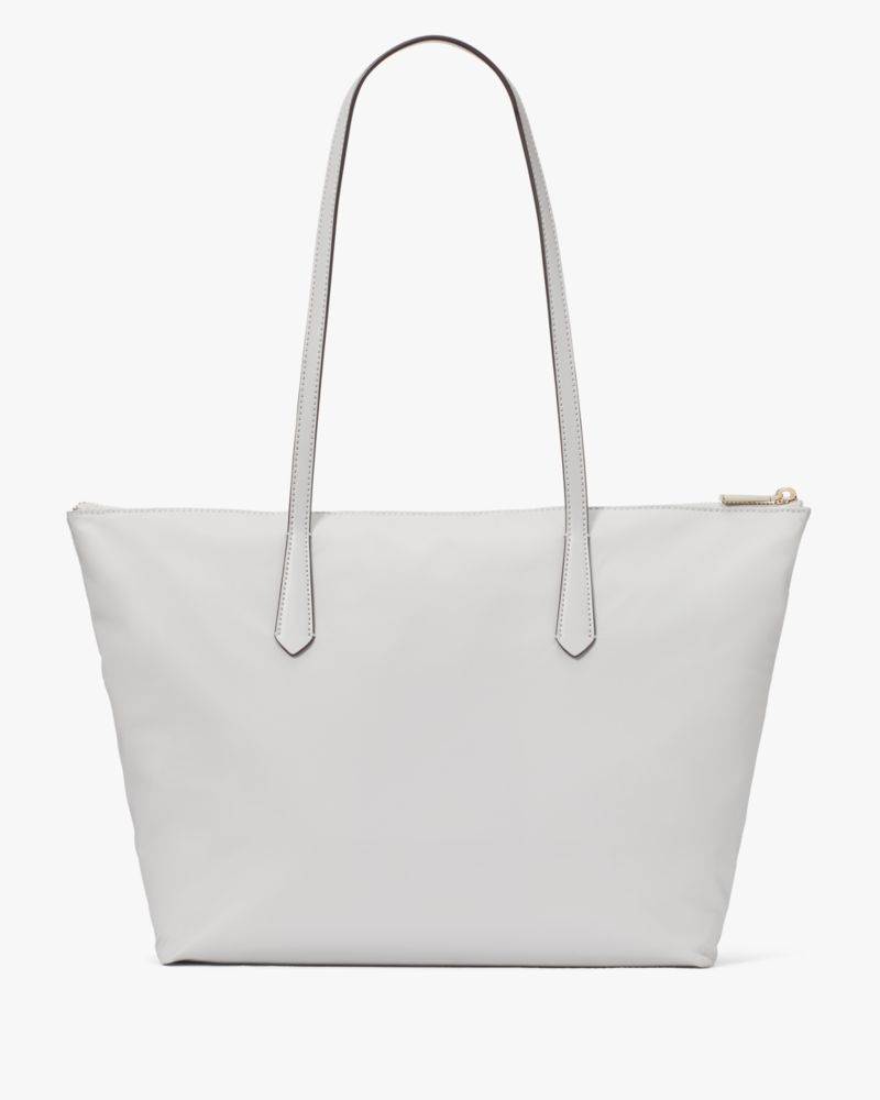 Kate Spade,Kitt Medium Tote,Nylon,Tote,PVC,Logo,Metal,Lined,Work,