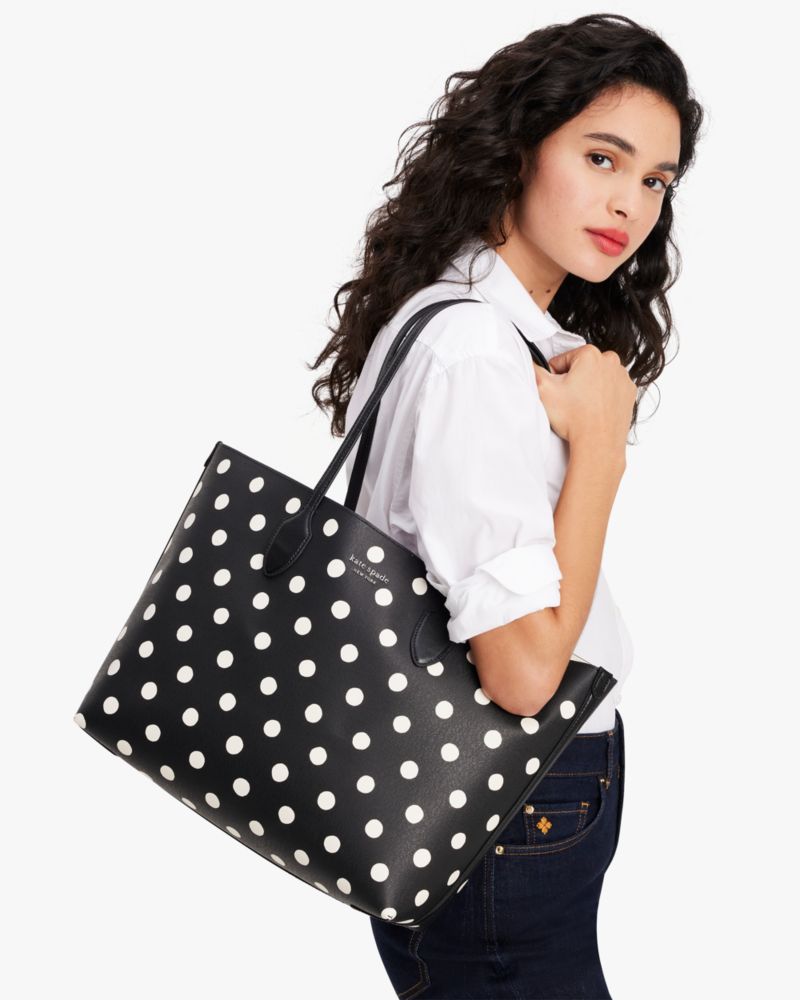 Kate Spade New York All Day Sunshine Dot Large Tote
