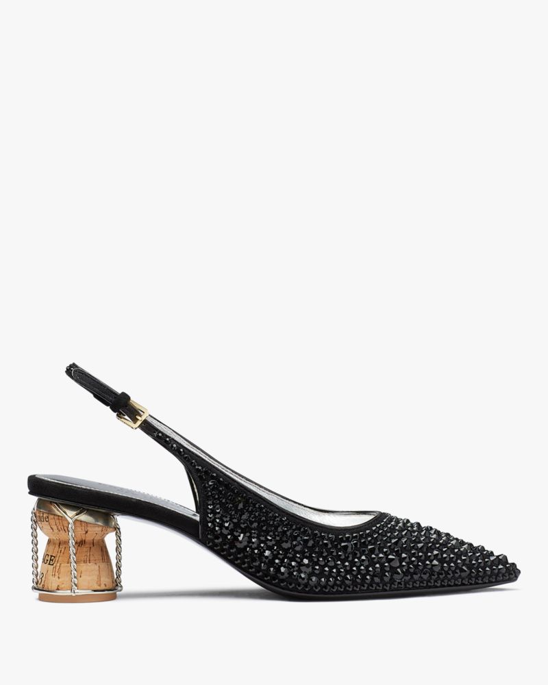 Soiree Crystal Slingback Pumps | Kate Spade New York