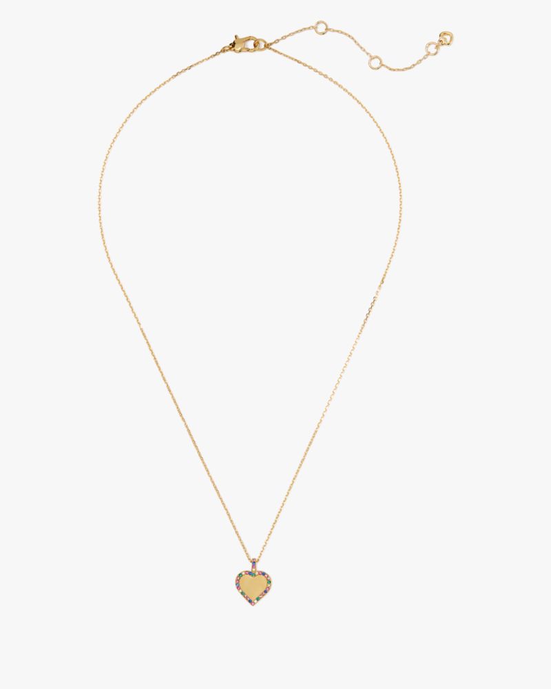 Kate Spade,テイク ハート ペンダント ボックス セット,ジュエリー,マルチ