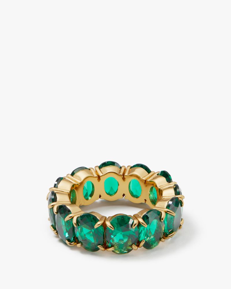 Kate Spade,Candy Shop Oval Ring,Emerald