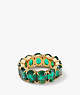 Kate Spade,Candy Shop Oval Ring,Emerald