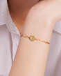 Kate Spade,T Initial Chain Bracelet,Gold