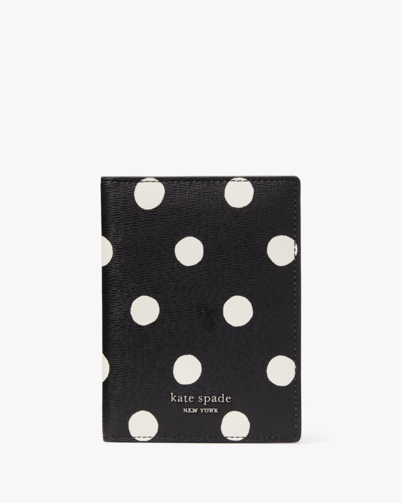 Kate Spade Silver Canvas and Leather Coin Purse. # P091 in 2023