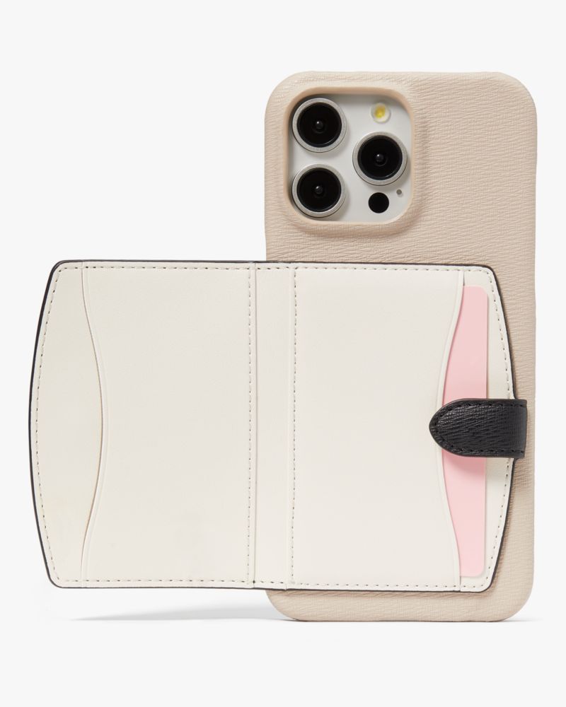 Morgan Colorblocked I Phone 15 Pro Max Cardholder Case Kate