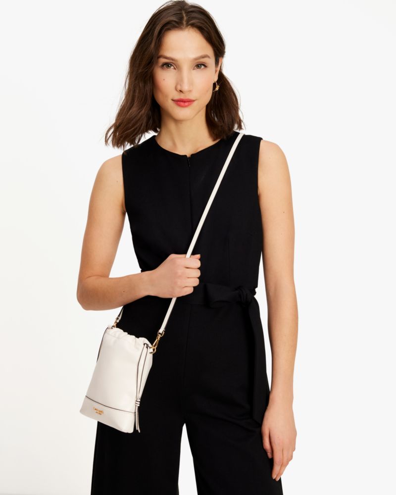 Kate Spade,Eva Bucket Phone Crossbody,Parchment