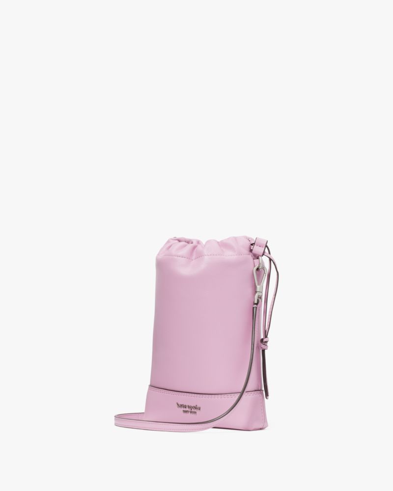 Kate Spade,Eva Bucket Phone Crossbody,Berry Cream