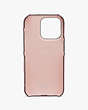 Kate Spade,Morgan Colorblocked iPhone 15 Pro Cardholder Crossbody,Crepe Pink Multi