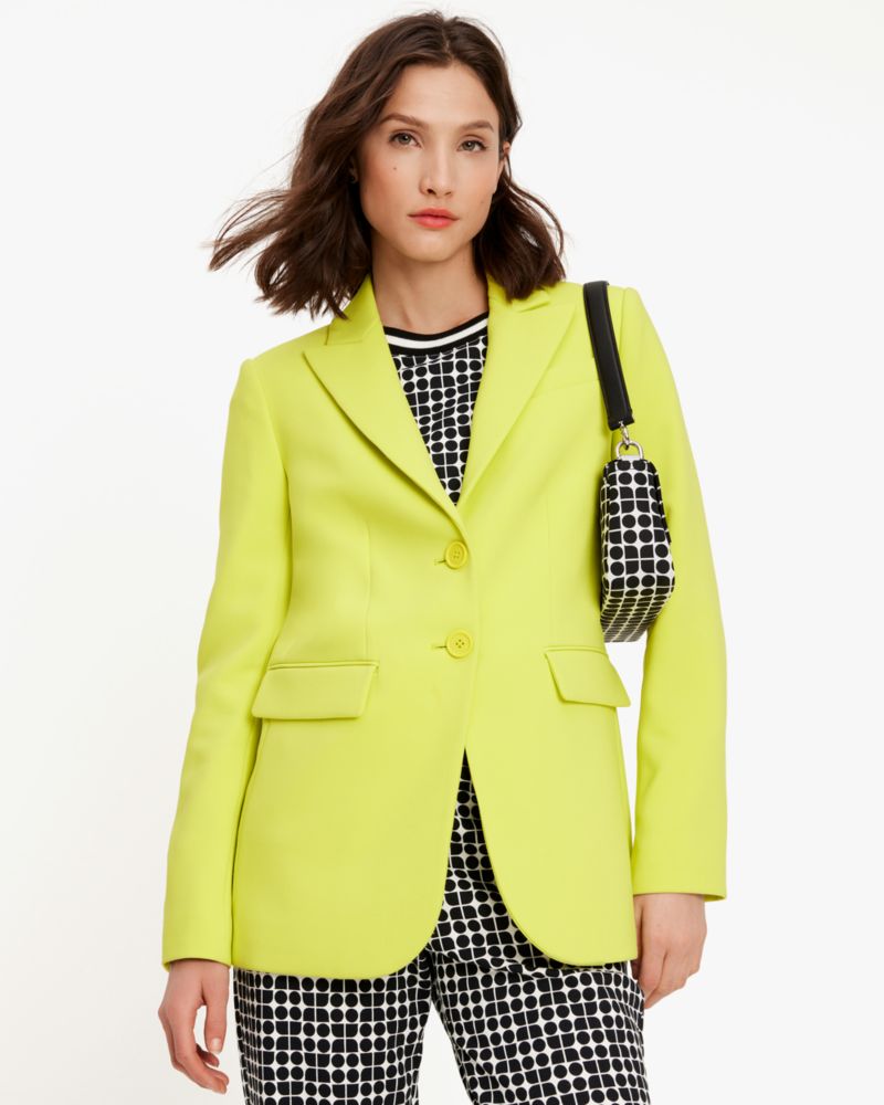 Kate Spade,テック ツイル ブレザー,アウター,ワサビ