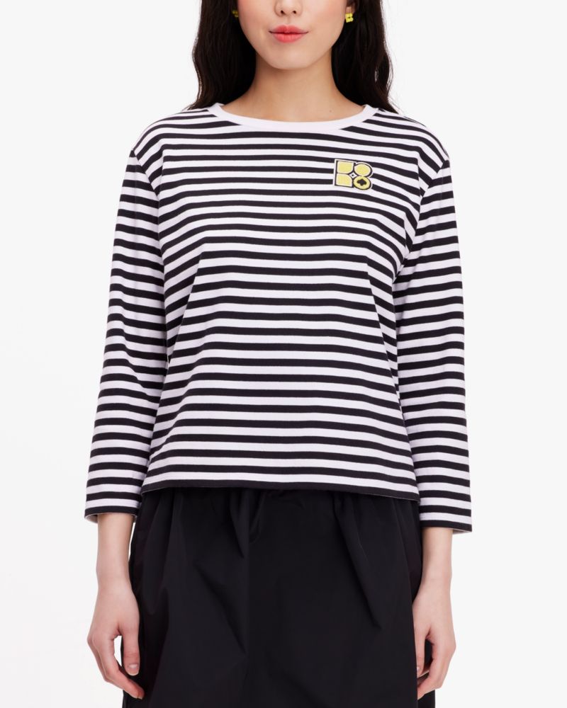 Kate Spade,ノエル ストライプ スウェットシャツ,トップス,