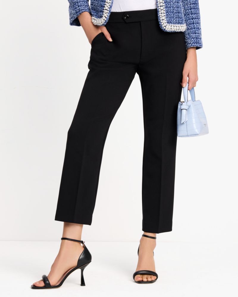 Kate Spade,Kick Flare Pants,Black