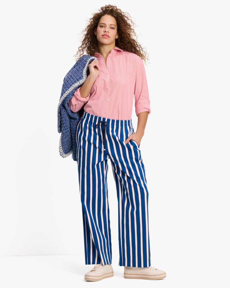 Kate Spade Awning Stripe Pants. 6