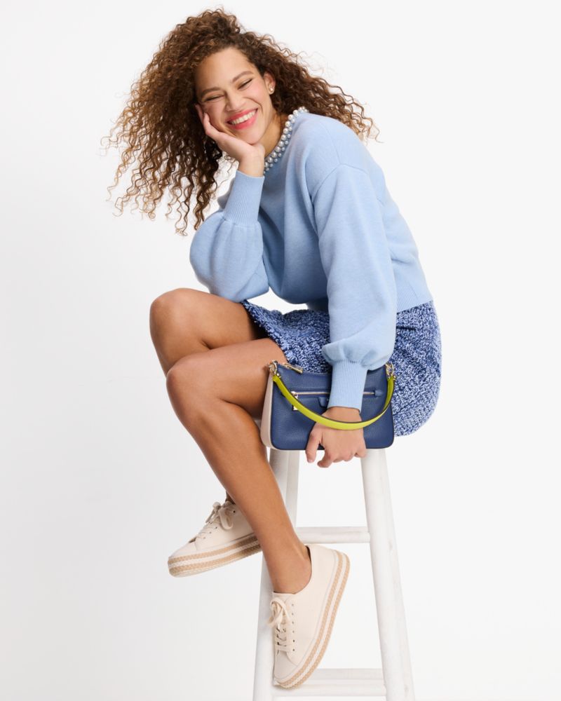 Pearl Collar Sweater | Kate Spade Outlet Pearl Collar Sweater | Kate Spade Outlet
