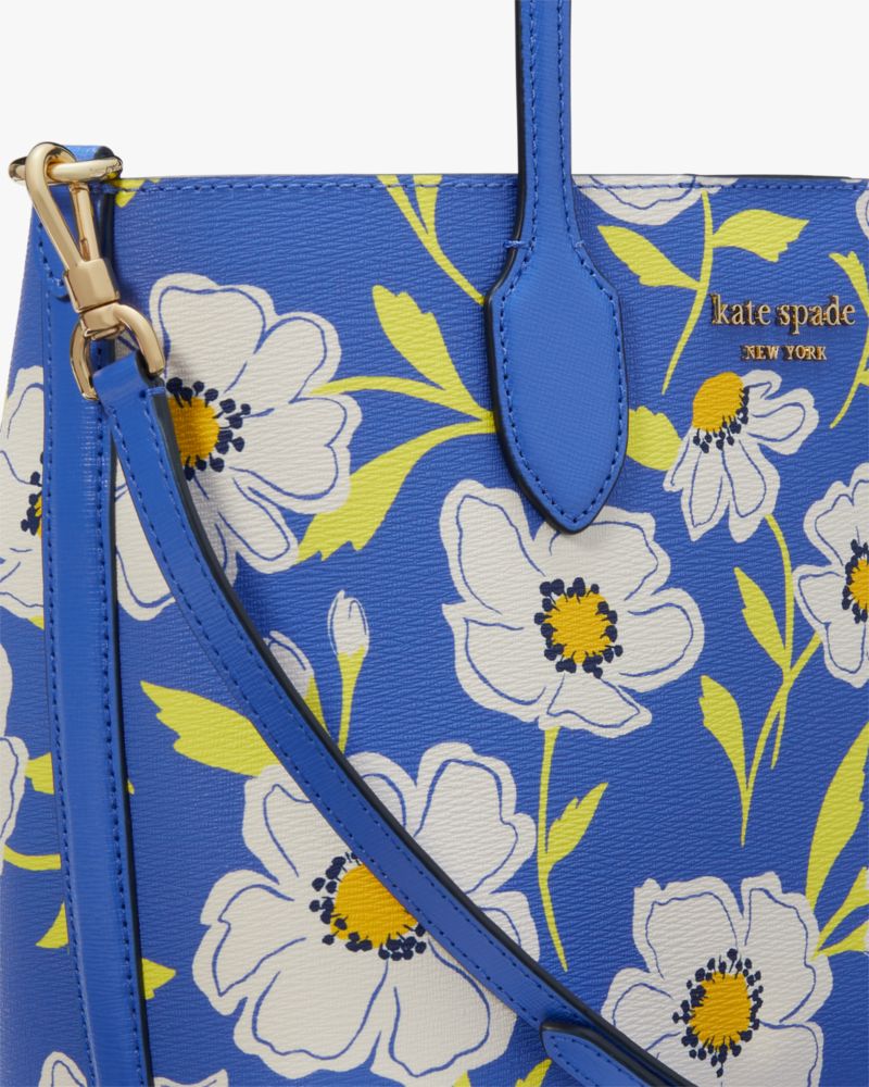 Bleecker Sunshine Floral Medium Crossbody Tote | Kate Spade New York