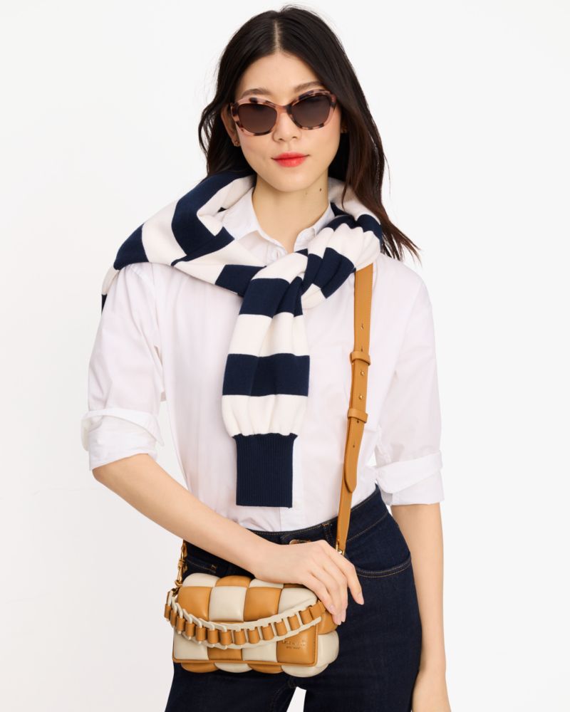 Kate Spade,Boxxy Colorblocked East-West Crossbody,