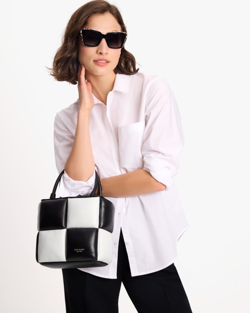 Kate Spade,ボクシー カラーブロックド トート,トートバッグ,