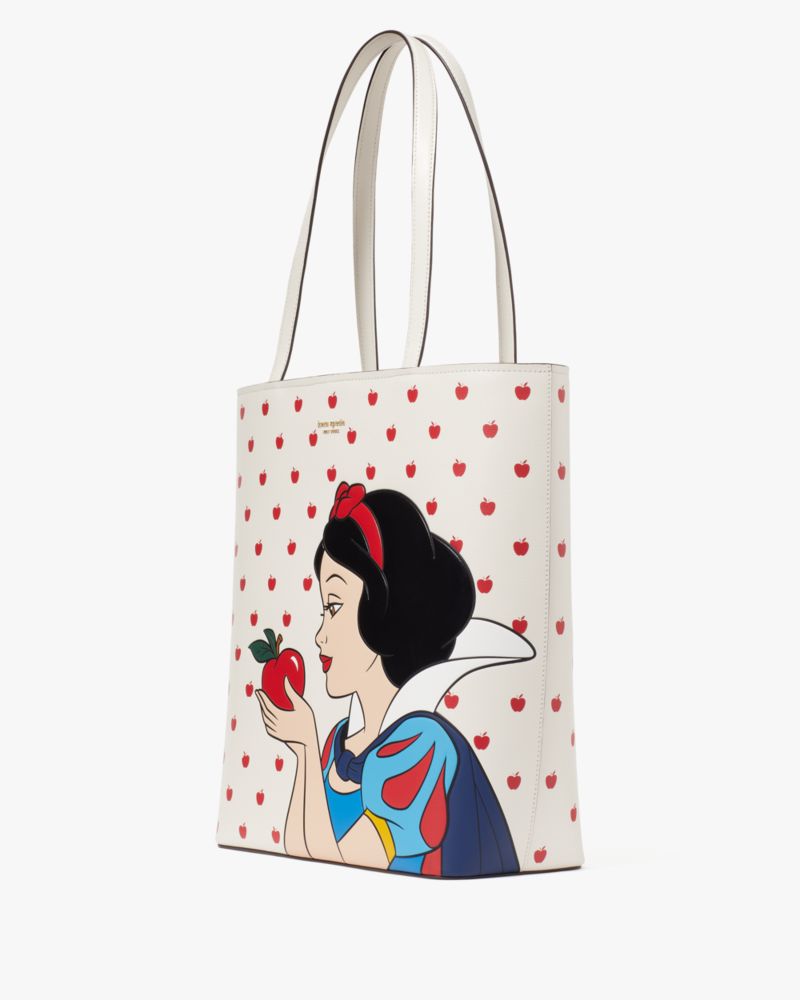 Kate Spade,Disney x Kate Spade New York Snow White Waverly Tote,Cream Multi