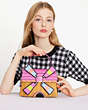 Kate Spade,Tee Time Wicker 3D Windmill Top-handle Bag,Natural Multi