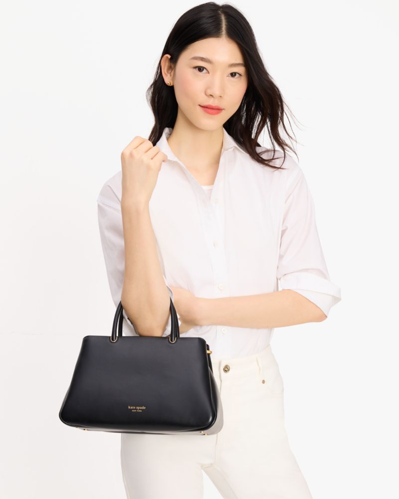 Kate Spade,グレース サッチェル,ハンドバッグ,ブラック