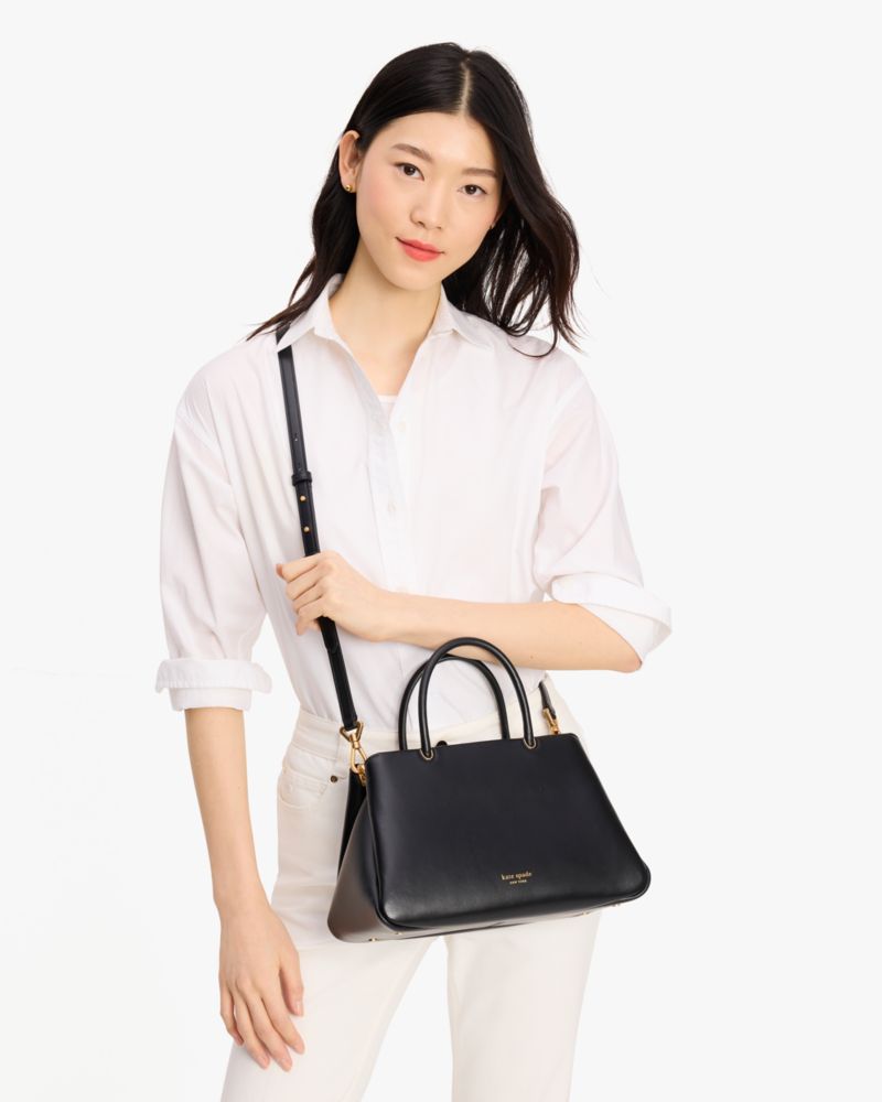 Kate Spade,グレース サッチェル,ハンドバッグ,ブラック