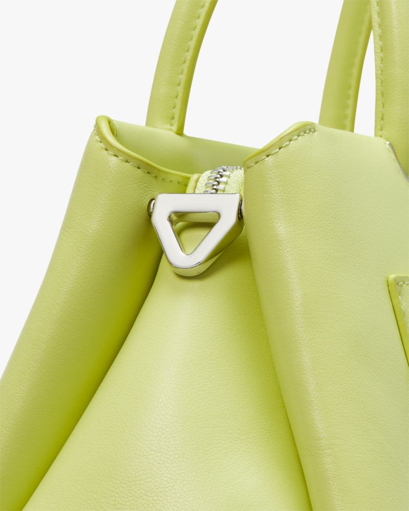 Kate Spade,Grace Fine Grain Leather Medium Satchel,Leather,Satchel,Logo,Word Embellishment,Day Party,
