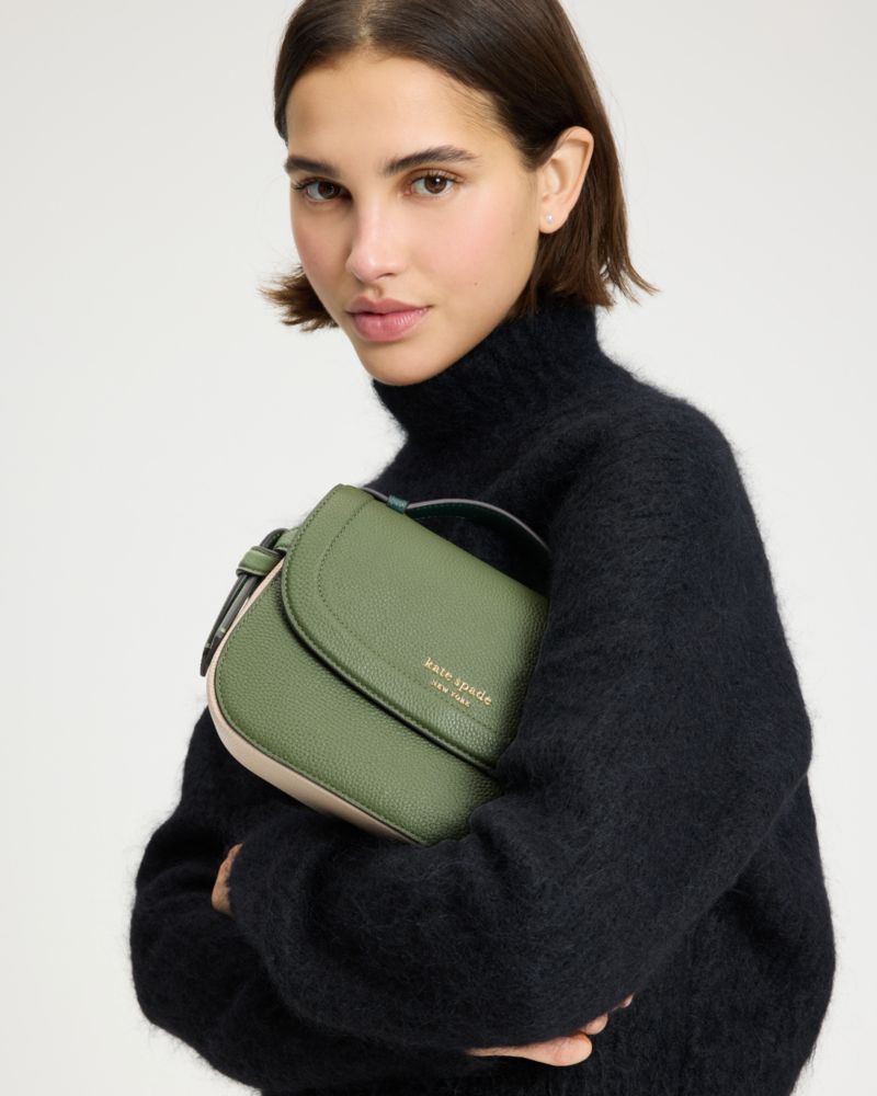 Kate Spade,Knott Colorblocked Top-handle Crossbody,