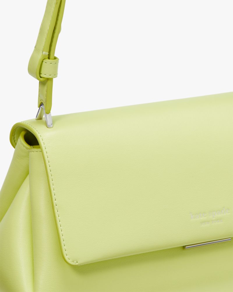 Kate Spade,Grace Convertible Shoulder Bag,Leather,Shoulder Bag,No Embellishment,Shoulder Guard,Day Party,