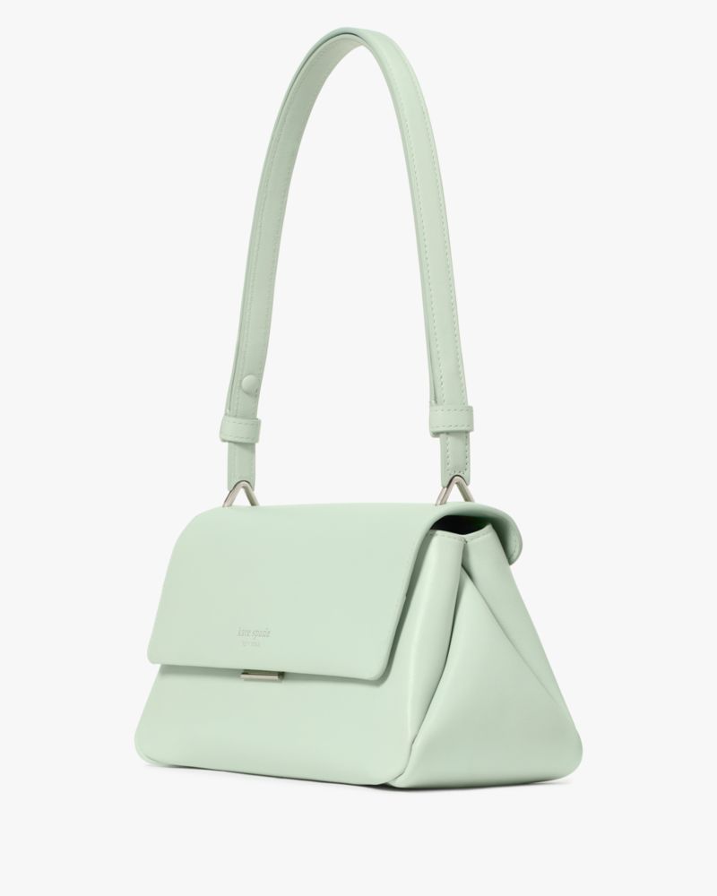 Kate Spade,Grace Convertible Shoulder Bag,Leather,Shoulder Bag,Logo,Word Embellishment,Adjustable,Day Party,