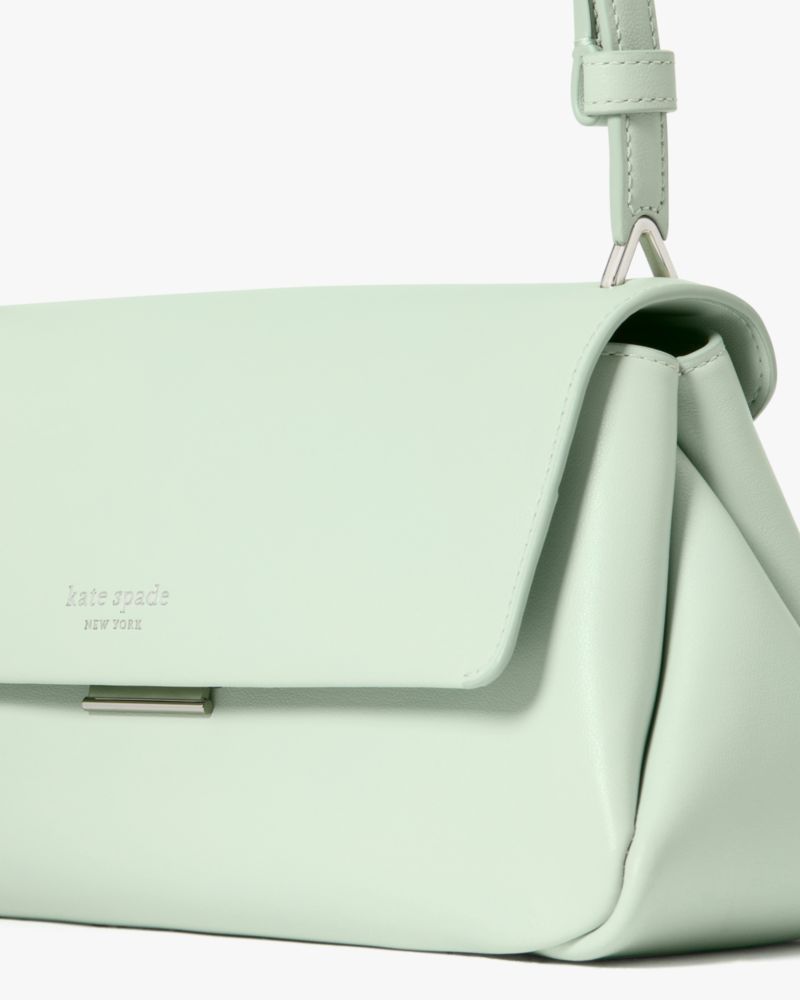 Kate Spade,Grace Convertible Shoulder Bag,Leather,Shoulder Bag,Logo,Word Embellishment,Adjustable,Day Party,