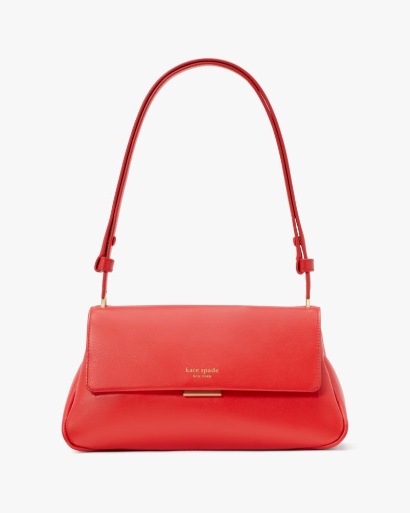 Kate Spade,Grace Convertible Shoulder Bag,Flame Scarlet