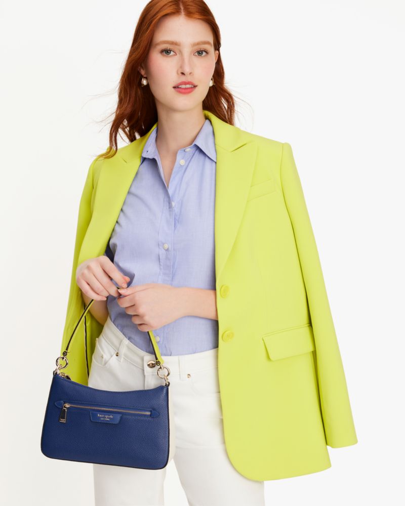 Hudson Colorblock Umhängetasche Aus Genarbtem Leder, Wandelbar, , Product