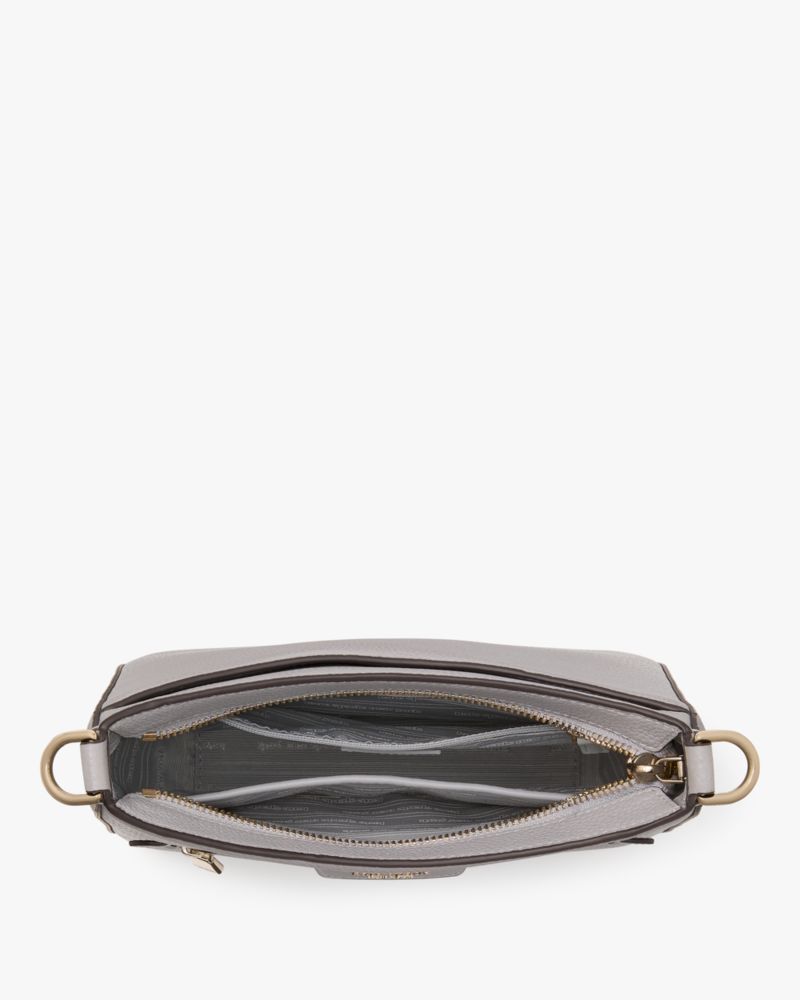 Kate Spade,Hudson Pebbled Leather Large Messenger Crossbody,