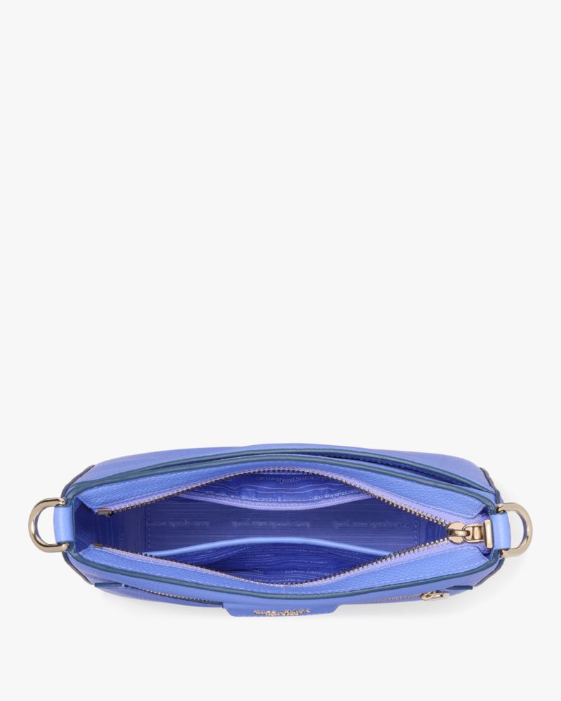 Kate Spade,Hudson Pebbled Leather Large Messenger Crossbody,