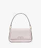 Kate Spade,Hudson Convertible Flap Shoulder Bag,Shimmer Pink
