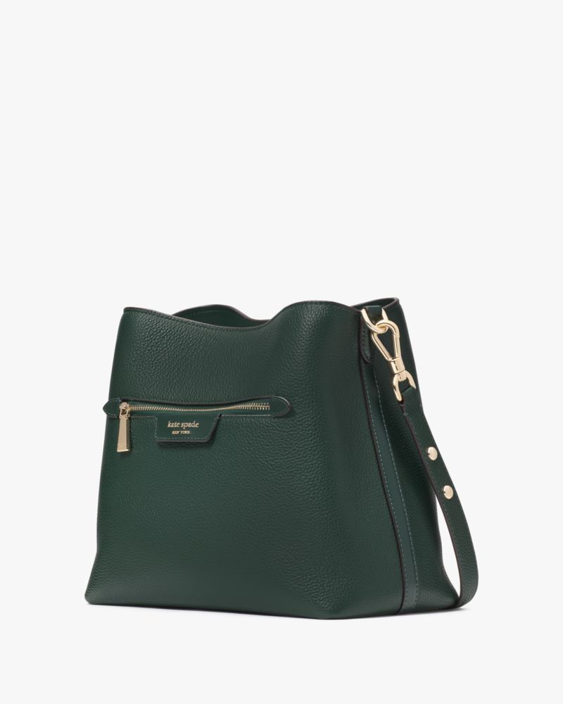 Kate Spade,Hudson Pebbled Leather Shoulder Bag,