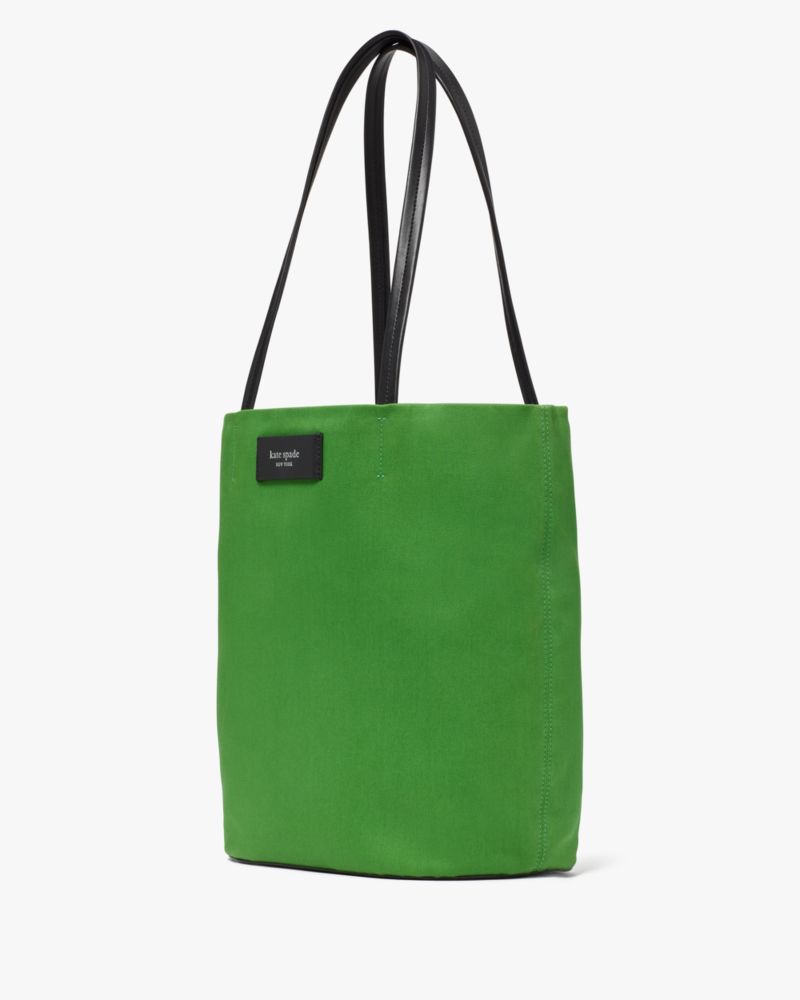 Kate Spade,On Purpose Canvas Large Tote,Ks Green