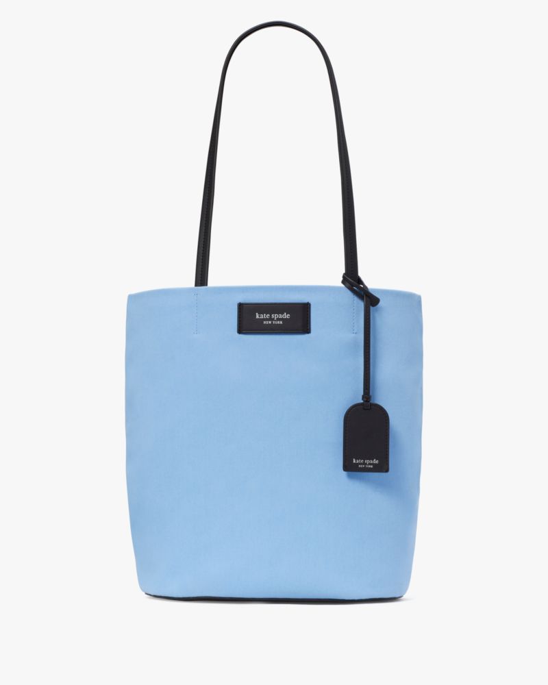 Kate Spade,On Purpose Canvas Large Tote,Astral Blue